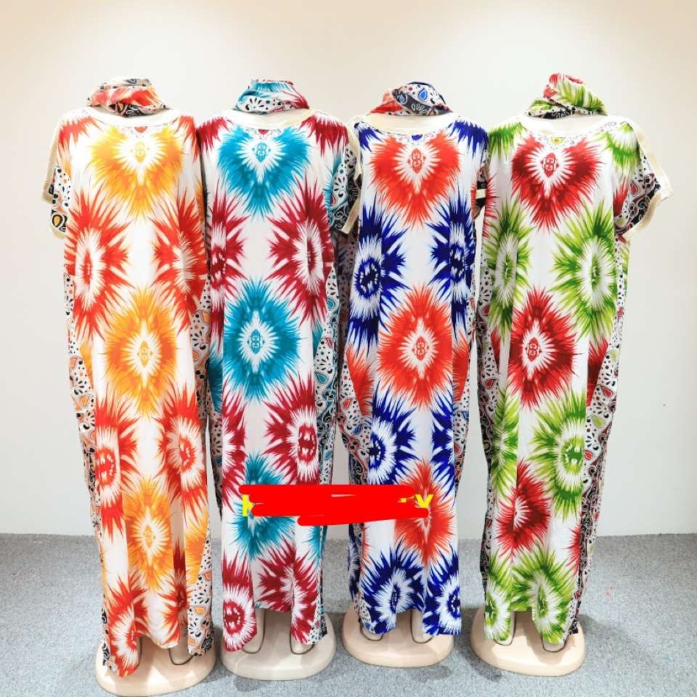COPY - Beautiful Ankara African dashiki dress. Adire
